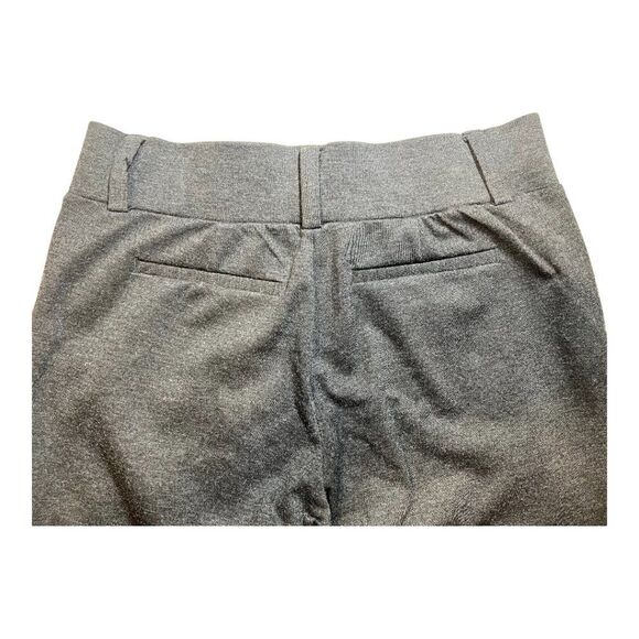 Daisy Fuentes Pants Sz Small Charcoal Heather Gray Wide Elastic Waist Boot Cut - Picture 10 of 10